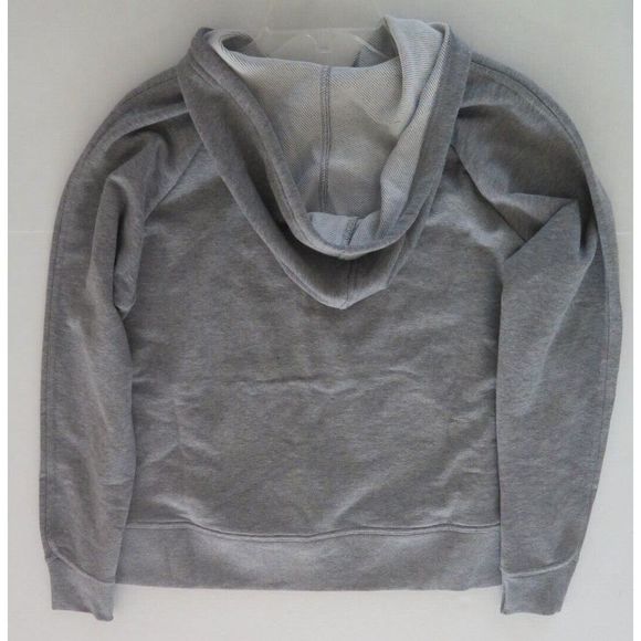 Nike CU7009 Women's Sz S Gray Dri-Fit Get Fit Full Zip Hooded Training Jacket - Picture 4 of 8